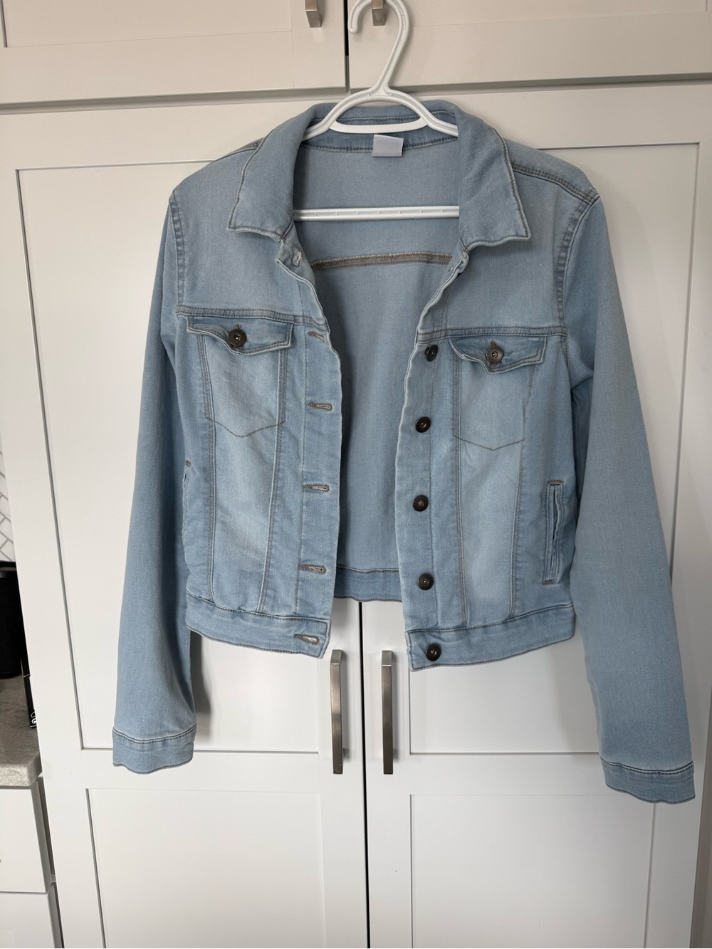 Vera Moda Light Blue Denim Jacket - Women’s Classic Jean Jacket